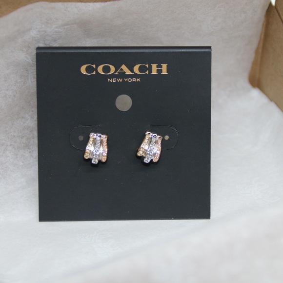 Timeless Coach Stud Earrings - Picture 8 of 12